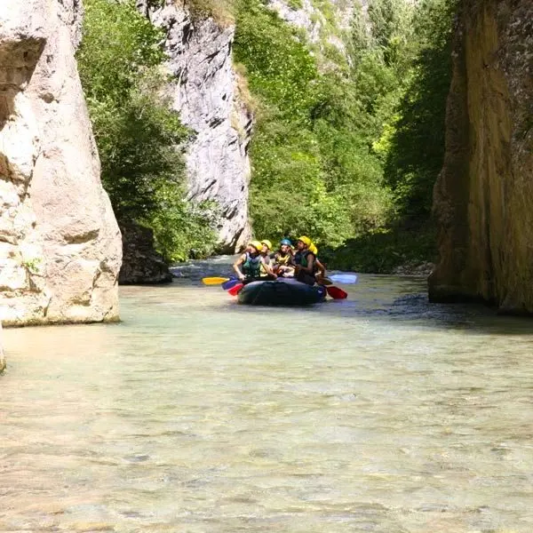 Rafting on the River Corno in Umbria