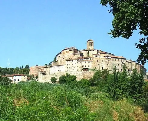The Town of Anghiari in Tuscany
