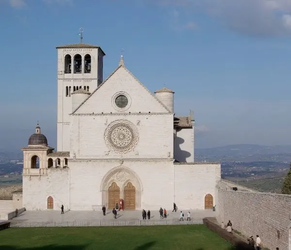 The Basilica of Saint Francis in Assisi, Umbria