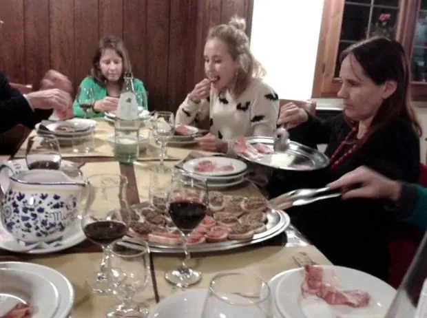Dining at Trattoria Mimmi