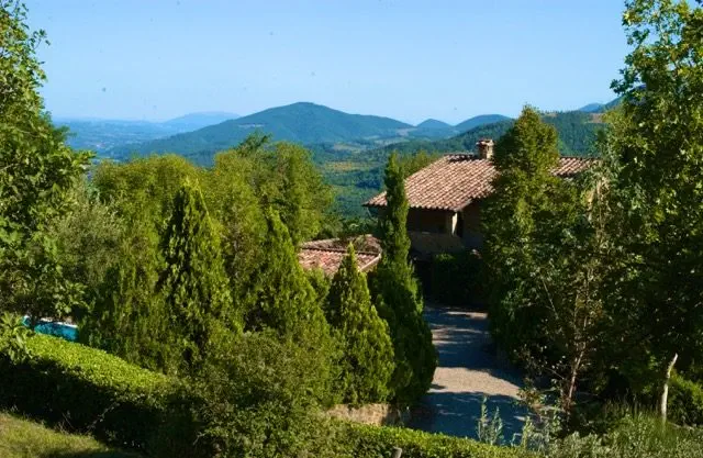 Garden View From San Nicolò, Holiday Villa On The Tuscany Umbria Border, Italy