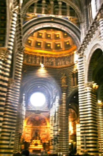 The interior of Siens's Duomo