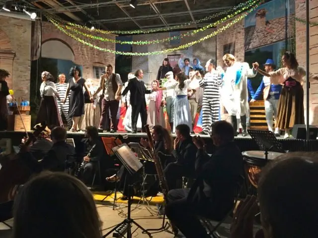 The finale at Preggio Opera