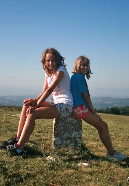 On the summit of Monte Tezio in Umbria