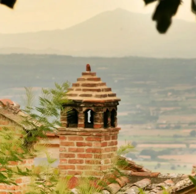 A Chimney in Cortona, Tuscany