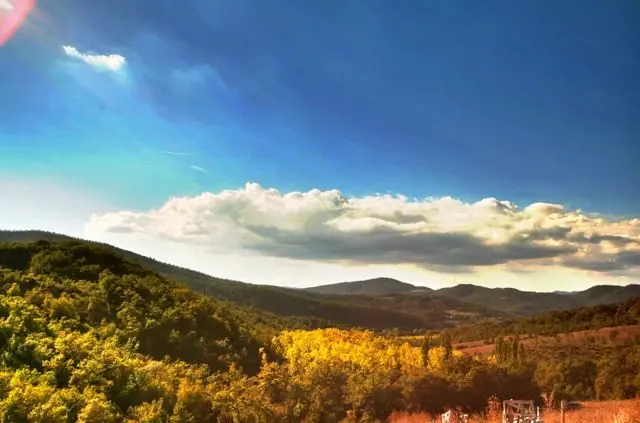 The Niccone Valley in Autumn