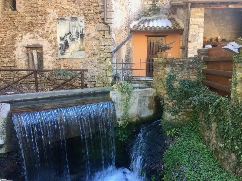 Water Cascading, Rasiglia, Umbria