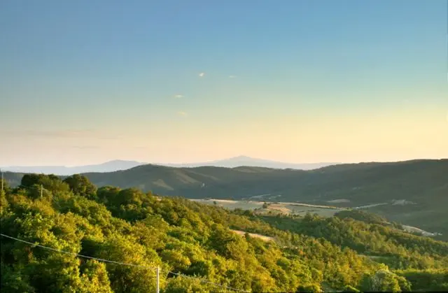A view from the village of Preggio