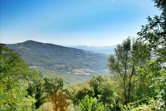 The Niccone Valley on the Tuscany Umbria border
