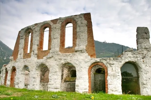 The Roman amphitheatre, Gubbio, Umbria