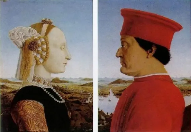 Portraits of Federigo Da Montefeltro and Battista Sforza