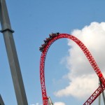 The I-speed roller coaster at Mirabilandia