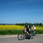 Cycling around Lake Trasimeno