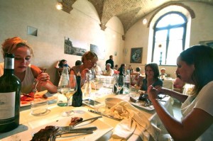 Inside Zibu restaurant, Umbertidenside Zibu restaurant, Umbertide