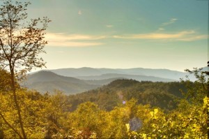 Autumnal colours in the Nestore Valley