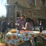 Wine tasting at the Bianchini winery in Umbria
