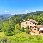 Aerial Photo Of San Nicolo & The Niccone Valley, Holiday Villa Tuscany Umbria Italy